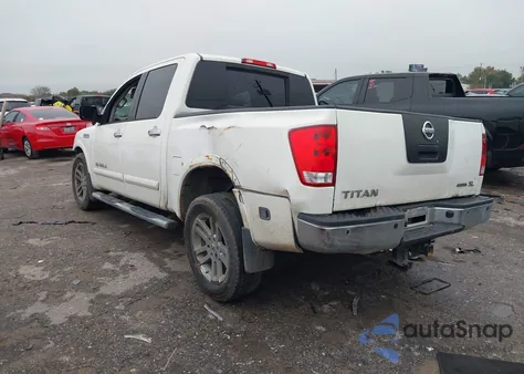 2012 Nissan Titan Sl из США, поврежденный, VIN 1N6BA0ED5CN311073